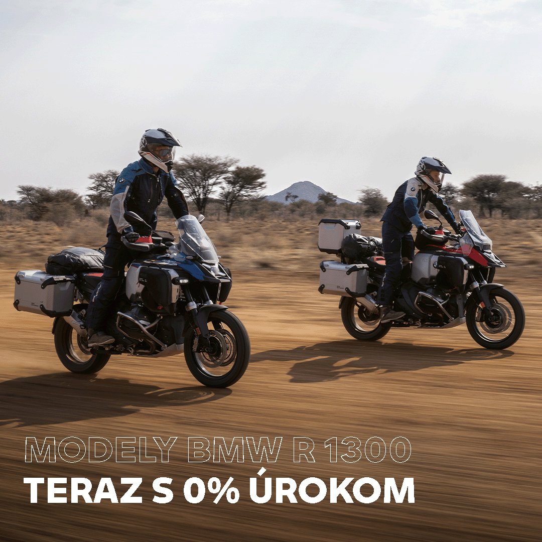 BMW R1300 teraz s 0% úrokom