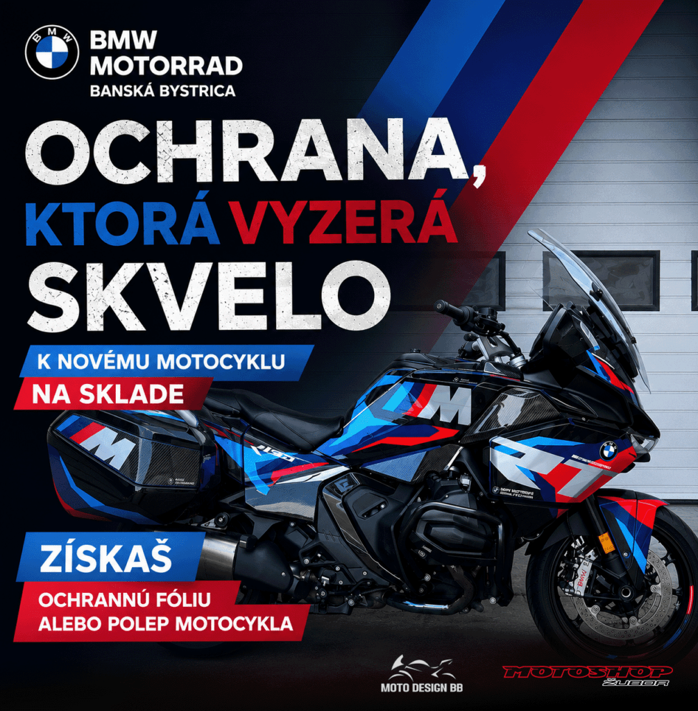 polep motocykla BMW